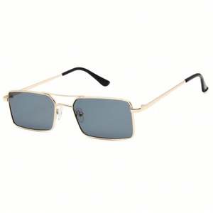 Gafas de Sol Rectangulares Pequeñas Vintage con Logotipo Personalizado al por Mayor 2020, Gafas de Sol de Metal de Aleación para Mujer, Montura Pequeña - Product Image 5