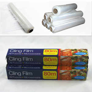 Película de plástico de polietileno para embalaje de alimentos rollo grande envoltura de plástico película de embalaje de alimentos - Product Image 2