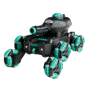 MILI SG204PRO Vehículo de Combate RC de 4/6 Ruedas con Tanque de Balas de Agua, Acrobacias, Derrapes, Disparos, Alta Velocidad, Control por Aplicación, Luces de 3 Colores - Product Image 1