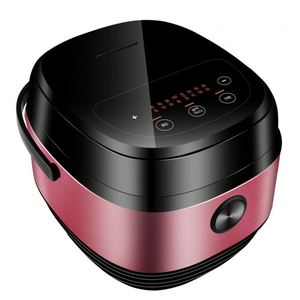 Olla Arrocera Eléctrica Digital Inteligente Multifunción Portátil de 3L, Color Rojo Rosa, Revestimiento Antiadherente, Taza Medidora - Product Image 1