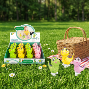 Ensemble de jouets à remonter dinosaures, mini-animaux marcheurs, 12 pièces, jouets éducatifs en plastique pour enfants de 2 à 4 ans, unisexe - Product Image 3