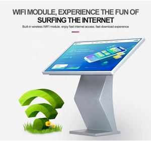 Máquina de Consultas de <span class=keywords><strong>Autoservicio</strong></span> de 43 Pulgadas Tipo K, Horizontal, Todo en Uno, con Impresora, Pantalla Táctil LCD, Señalización Digital - Product Image 3