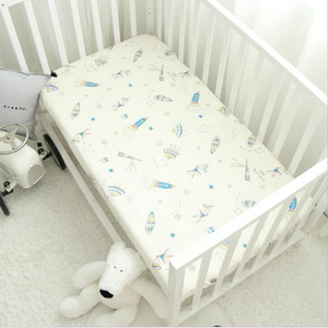 <span class=keywords><strong>Lenzuola</strong></span> per <span class=keywords><strong>bambini</strong></span> stampate in stile americano, <span class=keywords><strong>lenzuola</strong></span> per lettino con cofano in cotone per <span class=keywords><strong>bambini</strong></span> personalizzate, materasso per culla singolo trapuntato completo - Product Image 3