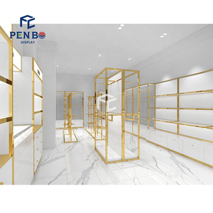 Présentoir de vêtements au détail présentoir de <span class=keywords><strong>sous</strong></span>-vêtements étagères de support suspendues pour vêtements <span class=keywords><strong>sous</strong></span>-vêtements luminaires de magasin - Product Image 3