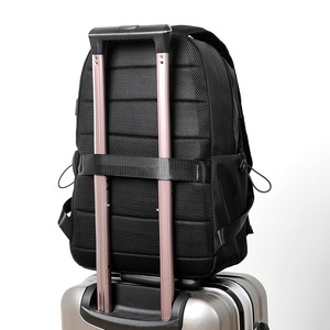 <b>Laptop</b> <b>Backpack</b> Large Capacity Unisex Casual Computer Interlayer Shoulder Straps Softback - Product Image 2