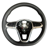 Volante de Cuero Perforado de Alta Calidad para Volkswagen, Kit de Reequipamiento para Todos los Modelos