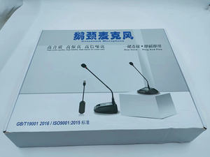 Fácil configuración brazo flexible mesa de conferencias micro cuello de cisne Conferencia condensador micrófono USB a aux y DSLR para PC y cámara - Product Image 3