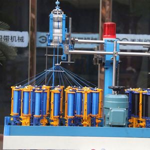 Machine à tricoter et tresser pour cordons en coton, polyester et nylon, pour la fabrication de cordons de vêtements, de lacets et de cordes textiles pour baskets, 17 fuseaux - Product Image 3