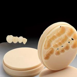 Disco de Fresado de Resina Dental PMMA, Bloque Monocromático de 98 mm para <span class=keywords><strong>CAD</strong></span>/CAM, A1/A2/A3, Varios Tamaños - Product Image 4