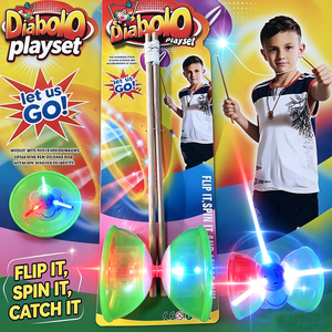 <span class=keywords><strong>Diabolo</strong></span> de jonglage lumineux personnalisé pour diverses activités sportives en plein air, grand format, idéal pour les fêtes - Product Image 5