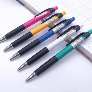 Bolígrafos Retráctiles <span class=keywords><strong>de</strong></span> Plástico Free Horse HO-505, Punta <span class=keywords><strong>de</strong></span> 0.7mm, Escritura Suave, Logotipo Personalizado, Tinta Multicolor, para Oficina y Escuela - Product Image 4