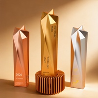 Nouveau trophée cinq étoiles personnalisé, créatif, haut de gamme, récompense atmosphérique, médaille commémorative