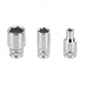 Fervi Hexagon <b>Socket</b> Wrench Normal Series 6mm 8mm 10mm Chrome Vanadium Steel - Product Image 2