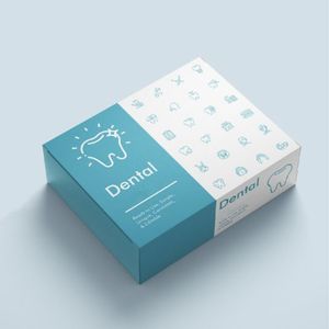 Boîtes d'emballage personnalisées de haute qualité pour facettes dentaires, en carton rigide, pour aligneurs, emballage aseptique, boîte magnétique - Product Image 4