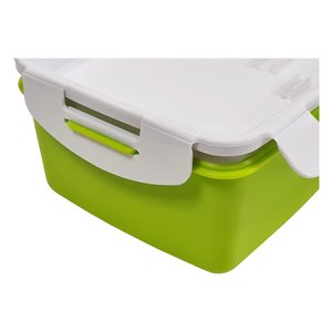 Meal holder (20.8x16x8.4cm) 2P with steel cutlery LYSS Assorted 2123C99 - Product Image 4