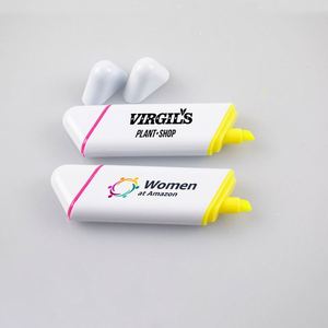 Marcador Fluorescente de Doble Punta y Dos Colores con Logotipo Personalizado, para la Escuela, Oficina, Regalo Promocional, Gran Venta - Product Image 4