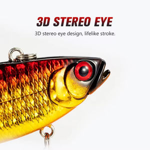 Señuelo de Pesca Artificial de Plástico ABS de 60 mm y 12 g con Sonido de Cascabel, Hundimiento y Vibración Completa en <span class=keywords><strong>el</strong></span> Agua - Product Image 3