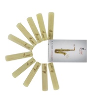 Wind Instrument Manufacturer Sells SLADE High End White Box 2 2.5 3 Strength Cane Rees Saxophone 10 Pcs/set Parts Tenor Reeds