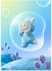 Pop Mart Labubu V3 Hope Doll Big Into Energy Series Caja Misteriosa Juguetes de Peluche Figuras de Anime Coleccionables Regalo de Moda con Latido de Corazón - Product Image 5