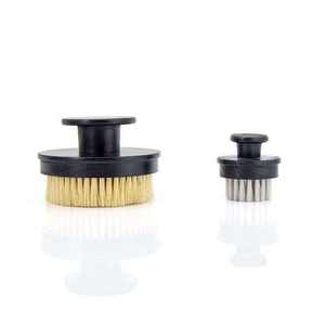 Spazzola da Bagno Rotonda Nera in Legno Carbonizzato di Alta Qualità, Spazzola Manuale per Esfoliazione a Secco della <span class=keywords><strong>Pelle</strong></span>, in Vendita - Product Image 6