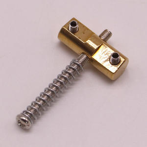 Pont de guitare électrique TL en gros avec plaque de cordes en cuivre pur, excellente qualité sonore, unité indépendante pour le pont de guitare - Product Image 2