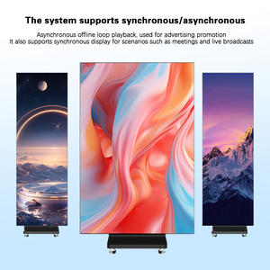 Écran d'affichage <span class=keywords><strong>LED</strong></span> double face à trois volets, machine publicitaire pliable, écran pliable pour les événements, pour les centres commerciaux - Product Image 5