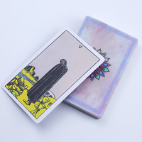Jeu de Tarot Déesse Afro Personnalisé Destin Sacré Ghetto Esprit Guide Livre Imprimé Plastique Cartes à Jouer Liquidation Vente Tarot