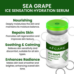 Siero coreano per la cura della pelle idratante viso idratante lenitivo per il retinolo uva mare tè verde <span class=keywords><strong>Aloe</strong></span> alalga Oli burro di karité <span class=keywords><strong>Aloe</strong></span> - Product Image 2