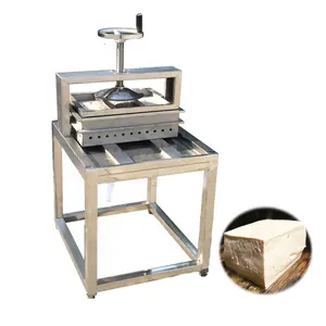 Piccolo in acciaio inox manuale tofu formaggio press maker macchina