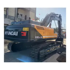 Excavatrice originale et d'occasion Hyundai R330lc-9s Hyundai 330 330LC-9s en bon état 2020 ans Corée hydraulique sur chenilles bon marché à vendre