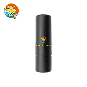 wholesale custom logo cylinder kraft paper cardboard candle paper tube packaging cosmetic lipstick paper lip balm tube