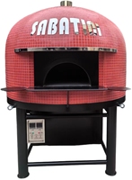 Four à pizza en terre cuite autoportant pour extérieur, au bois, au gaz, électrique, mosaïque, pour restaurant, Horno De Barro Lena Electrico Portable