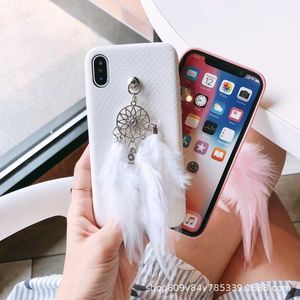 Bán buôn Cô Gái Thời Trang Điện Thoại Trường Hợp Che Lông Treo Di Động Trường Hợp đối với iPhone X - Product Image 3