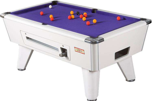 Mesa <span class=keywords><strong>de</strong></span> <span class=keywords><strong>Billar</strong></span> Americana Moderna <span class=keywords><strong>de</strong></span> <span class=keywords><strong>7</strong></span> <span class=keywords><strong>Pies</strong></span>, con Pizarra <span class=keywords><strong>de</strong></span> Pizarra, Revestimiento <span class=keywords><strong>de</strong></span> Cuero y Goma, Económica, para Uso Comercial en Interiores, Operada con Monedas - Product Image 3