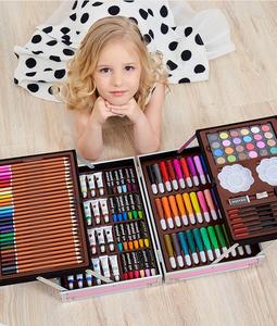 Custom Design 200 Pcs Kunstenaar Kid Tekening Briefpapier Kits Kleurstof Ontwerp Briefpapier Set School Cadeau - Product Image 2