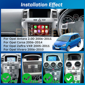 Autoradio MP5 HD da 7 Pollici per Opel Vivaro/<span class=keywords><strong>Corsa</strong></span>/Zafira/Antara 2.0D 2005-2011, Carplay Universale, Lettore DVD 32GB/64GB AHD - Product Image 2