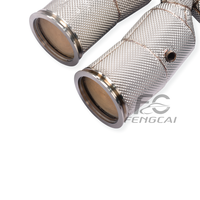 Colector de Escape de Alto Rendimiento Personalizado para Lamborghini URUS 4.0T V8 2018-2024, Tubos de Escape de Alto Flujo con Protector Térmico