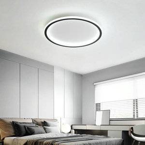 Lámpara de Techo Moderna LED, Colgante <span class=keywords><strong>Indirecta</strong></span>, Cuerpo de Aluminio Vintage, Control Remoto, Garantía de 5 Años, Iluminación Exterior, Lámpara de Anillo - Product Image 2