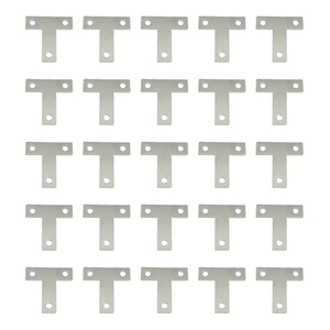 3.23*3.23 t bài góc Brace thép không gỉ phẳng khung kim loại vá tấm cho gỗ - Product Image 6