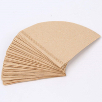 China Manufacture High Quality 2-4 cups Multi Sizes And Multiple Selection V Shape Heat Seal v60 no Coffee Drip Filter Bag Paper