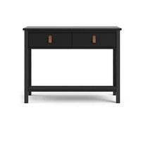 Utilisation multifonctionnelle élégant Style français couloir en bois massif Design moderne Table de Console en bois et plexiglas