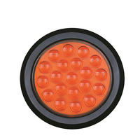 24V rond LED Auto voiture feu arrière lampe côté feu de position pour camion universel voiture lumière 130x45mm