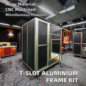 Customizzato T-slot telaio in alluminio involucro profili industriali in alluminio con servizio di elaborazione pulita compreso il taglio - Product Image 3
