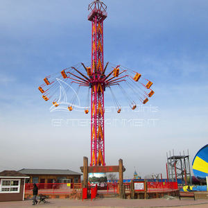 Parco a tema attrezzatura emozionante grande altalena volante parco divertimenti giostre caduta libera - Product Image 2