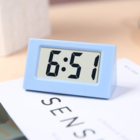 Triangle debout horloge de travail de bureau Reloj grand écran Simple affichage horloge numérique grand affichage horloge de bureau de Table numérique