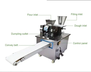 <span class=keywords><strong>Mandu</strong></span> Potsticker Máquina automática para hacer empanadas Samosa Ravioli Jiaozi Maker Pierogi Gyoza Triangle Dumpling Machine - Product Image 2