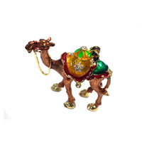 Lampe Magique d'Aladdin Écologique et Durable, Ornements Métalliques Polis au Design Amoureux, Décoration de Table pour Maison, Hôtel, Chambre, Souvenir