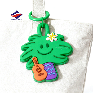 Longzhyu 20 साल pvc कुंजी चेन आपूर्तिकर्ता थोक रचनात्मक सिलिकॉन pvc कीचेन पेलेंट 2 डी फ्लैट प्यारा कीचेन कस्टम - Product Image 2