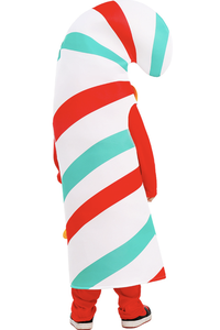 Gaun pesta Natal uniseks, kostum tongkat permen Natal anak-anak FCDR-012 - Product Image 4