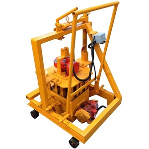 Bewegen mobiler Ziegel machen Maschinen Hohl block manuelle Maschine billig zu Hause verwenden - Product Image 2